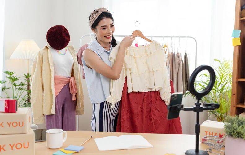 Penjualan Fashion Lokal