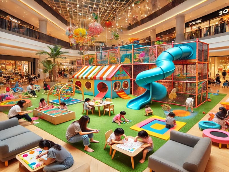 Area Permainan Anak di The Berkshire Mall Tempat Bermain yang Aman dan Menyenangkan