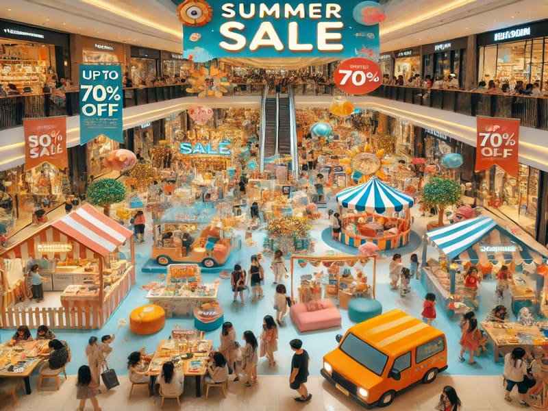 Festival Belanja Musim Panas di The Berkshire Mall Penawaran Terbaik untuk Semua Keluarga