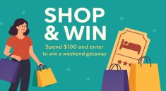 Shop and Win Spend $100 and Enter to Win a Weekend Getaway, Only at The Berkshire Mall