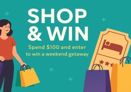 Shop and Win Spend $100 and Enter to Win a Weekend Getaway, Only at The Berkshire Mall