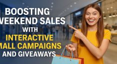 Boosting Weekend Sales with Interactive Mall Campaigns and Giveaways