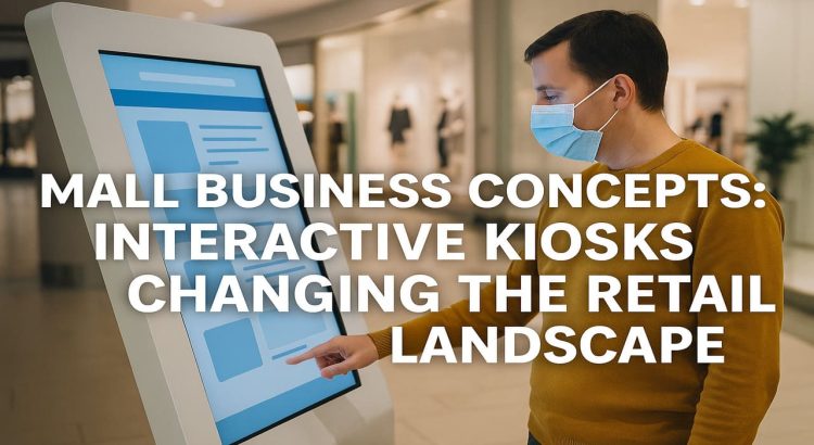 Mall Business Concepts Interactive Kiosks Changing the Retail Landscape