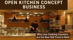 Open Kitchen Concept Business Why Live-Cooking Counters Are the New F&B Trend in Malls