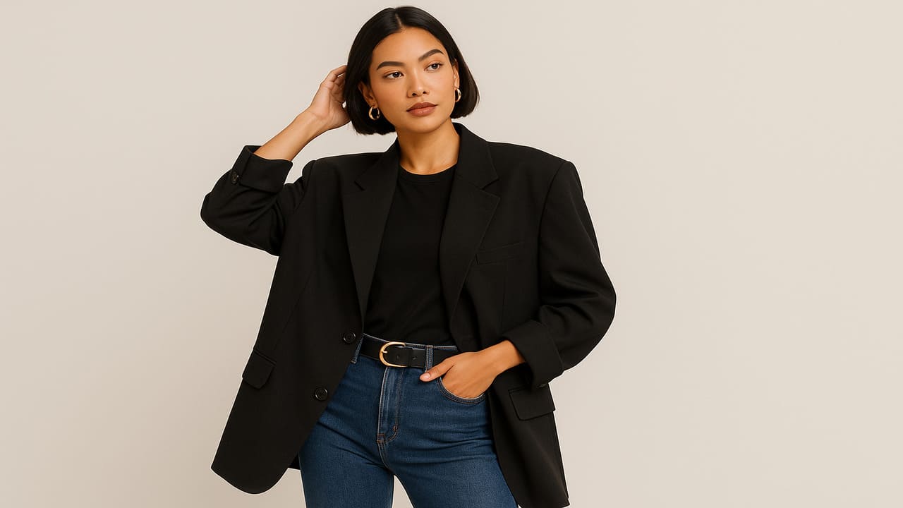 Oversized Blazers and How to Wear Them Without Looking Swallowed Up