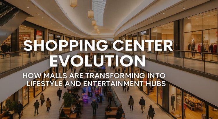 Shopping Center Evolution How Malls Are Transforming into Lifestyle and Entertainment Hubs