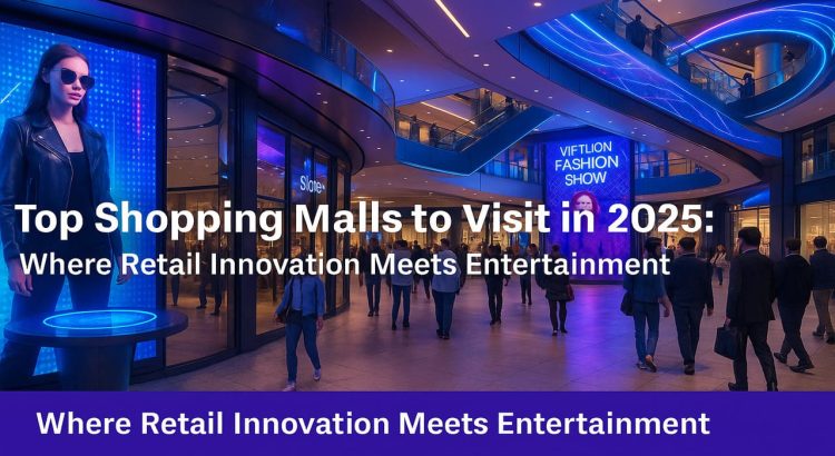 Top Shopping Malls to Visit in 2025 Where Retail Innovation Meets Entertainment