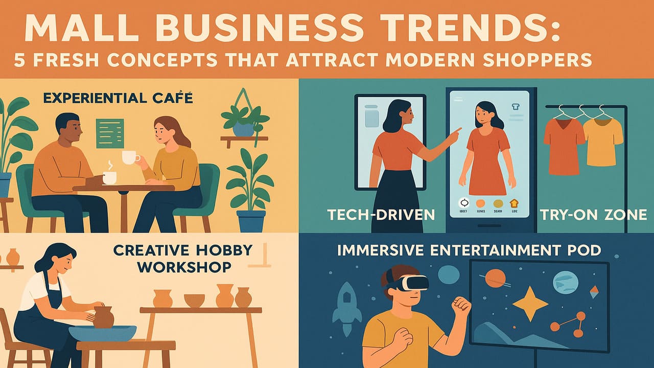 Business Trends 5 Fresh Mall Concepts That Attract Modern Shoppers
