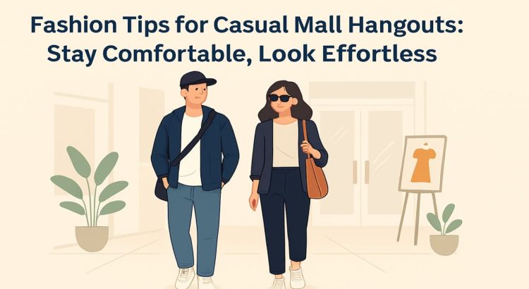 Fashion Tips for Casual Mall Hangouts Stay Comfortable, Look Effortless