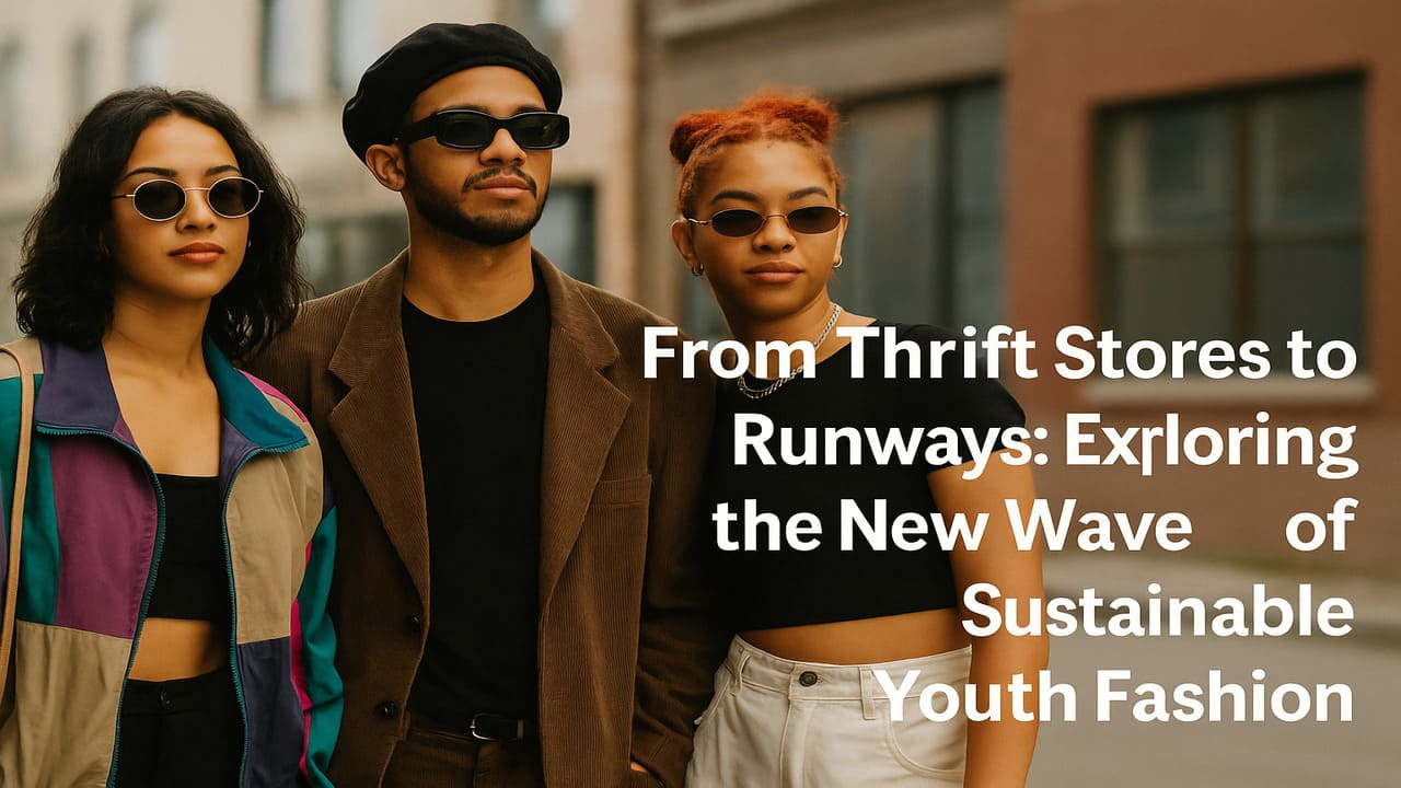 From Thrift Stores to Runways Exploring the New Wave of Sustainable Youth Fashion