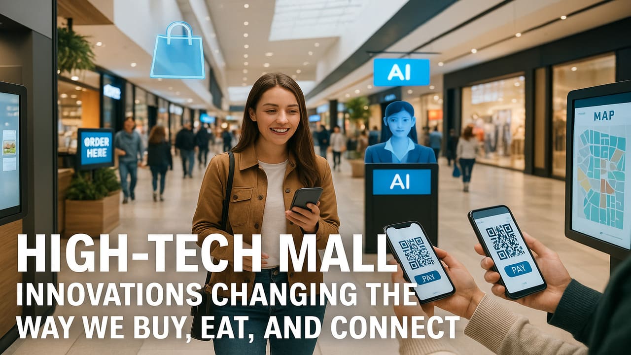 High-Tech Mall Berkshire Mall Perspective Changing the Way We Buy, Eat, and Connect