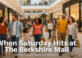 When Saturday Hits Visitor Count at The Berkshire Mall Sees 2X Growth