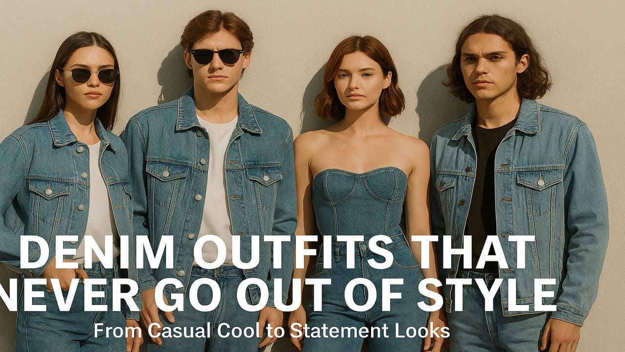 Denim Outfits That Never Go Out of Style From Casual Cool to Statement Looks