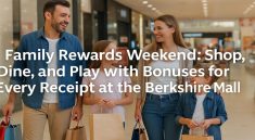 Family Rewards Weekend Shop, Dine, and Play with Bonus for Every Receipt at the Berkshire Mall