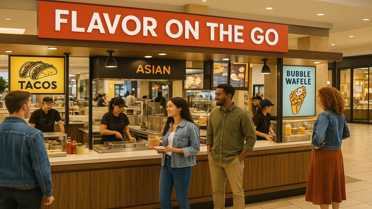 Flavor on the Go Street Food Meets Shopping Spree Inside the Berkshire Mall