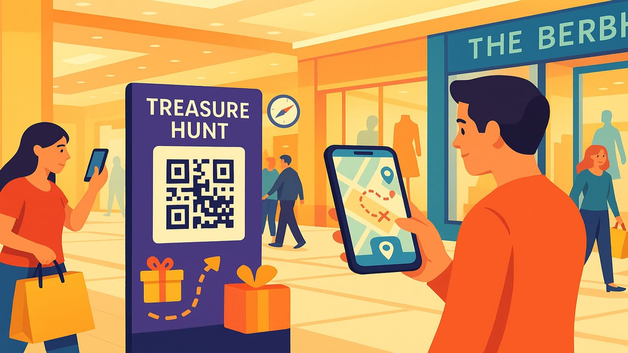 Treasure Hunts and QR Codes Inside the New Era of The Berkshire Mall Marketing