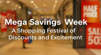 Mega Savings Week: A Shopping Festival of Discounts and Excitement
