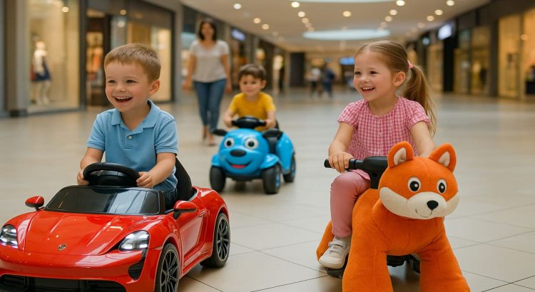 The Growing Business of Children’s Ride-On Toy Rentals in Shopping Malls