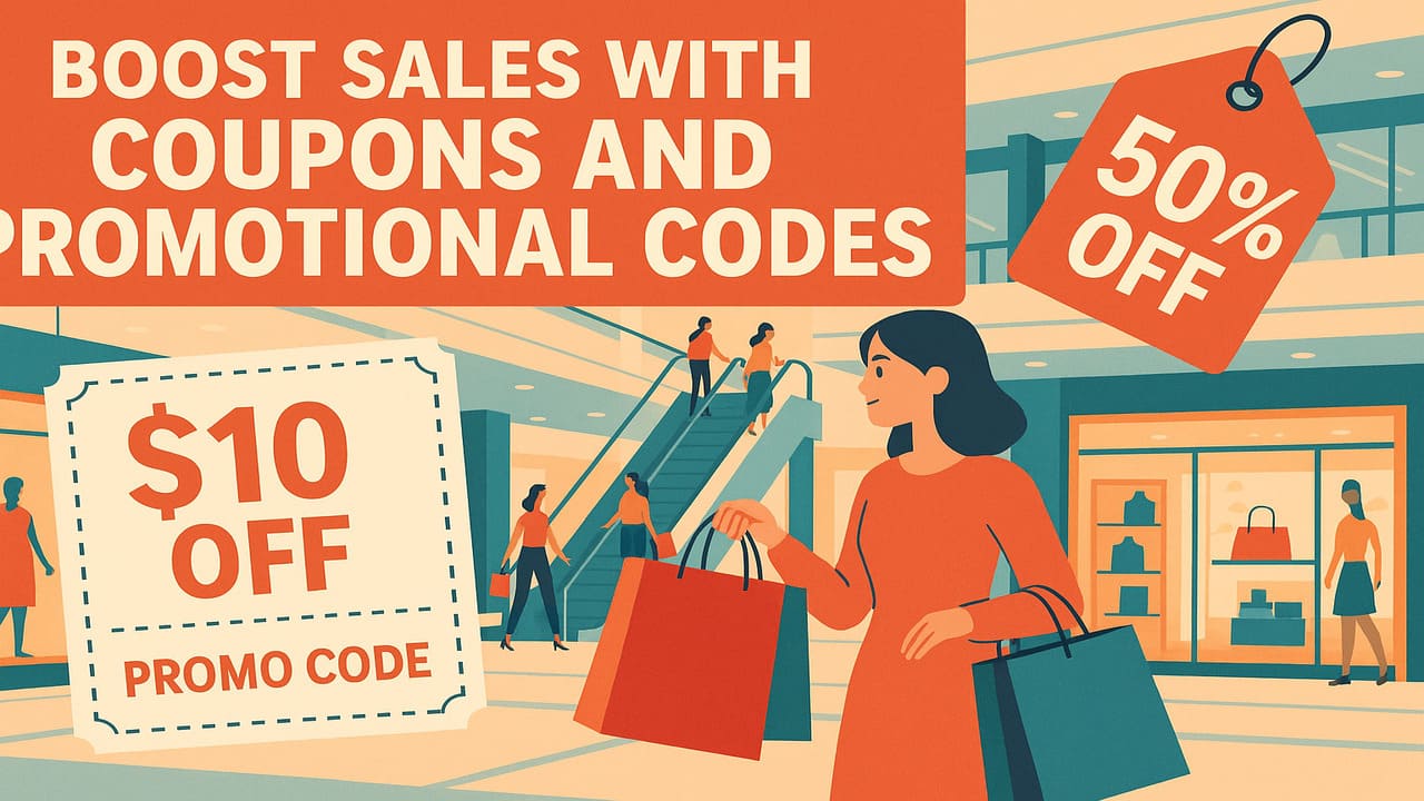 Boost Sales with Coupons and Promotional Codes on Shopping Malls