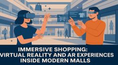Immersive Shopping Virtual Reality and AR Experiences Inside Modern Malls