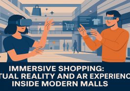 Immersive Shopping Virtual Reality and AR Experiences Inside Modern Malls