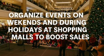 Organizing Events at Shopping Malls: A Weekend and Holiday Sales Strategy