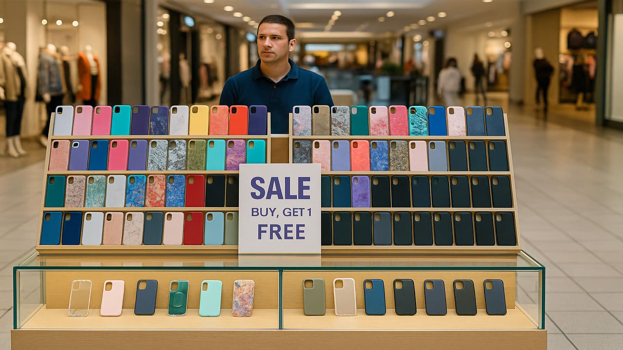 Selling Phone Cases in a Mall How Small Capital Can Bring Big Profits