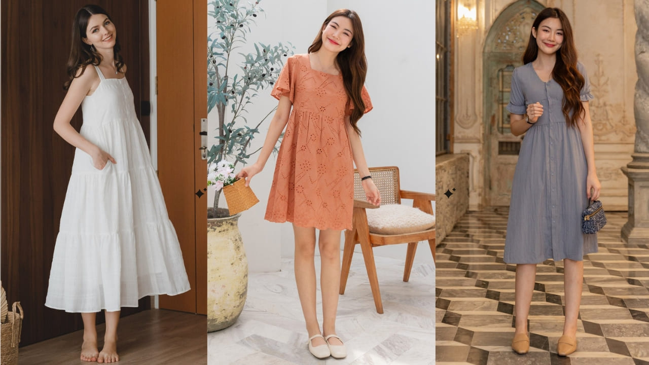 The Midi Dress Trend Comfort, Elegance, and Endless Styling Options