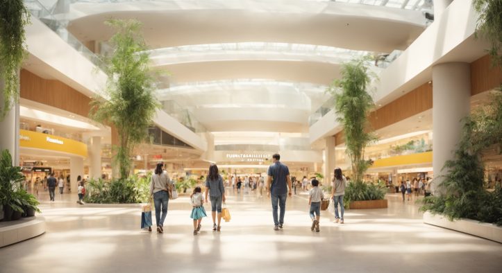 Tren Desain Interior Mall Terbaru: Lebih Terbuka, Hijau, dan Ramah Keluarga