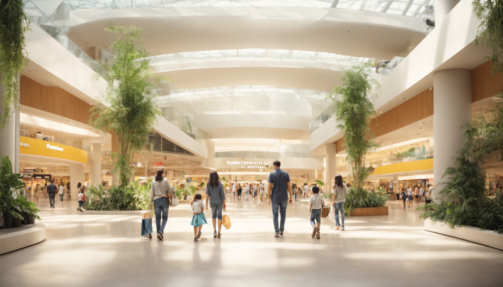 Tren Desain Interior Mall Terbaru: Lebih Terbuka, Hijau, dan Ramah Keluarga